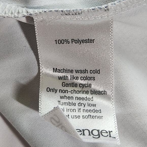 Slazenger Golf sleeveless polo top white geometric print size XXL - Picture 7 of 9